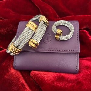 Philippe Charriol - Elegant Stainless and Gold Set